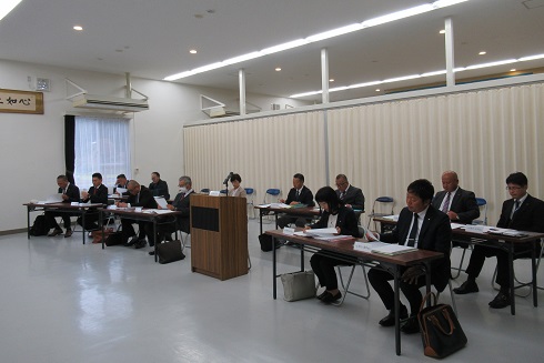 定例会の写真