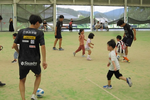 こどもサッカー教室の写真