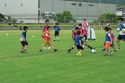 こどもサッカー教室の写真