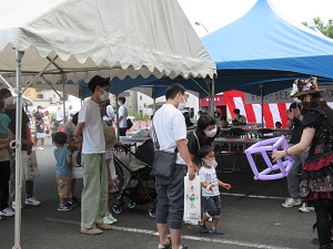 イベント会場の様子の写真