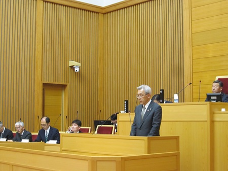 定例会の様子の写真