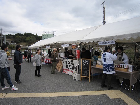 物産展の様子の写真