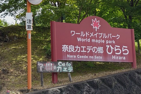 奈良カエデの郷「ひらら」の写真