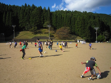 サッカー教室の様子⑤