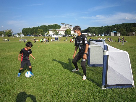 サッカー教室の様子④