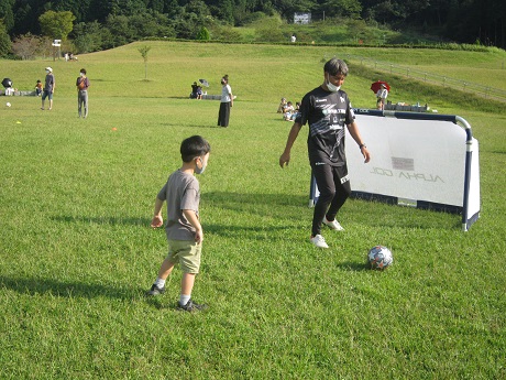 サッカー教室の様子⑥