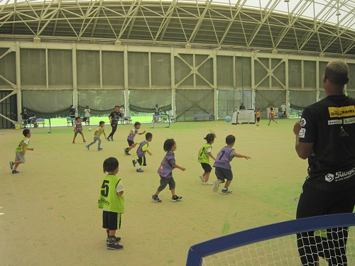 サッカー教室の様子⑤