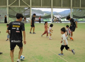 サッカー教室の写真