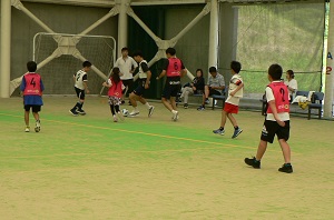サッカー教室の様子の写真
