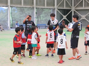 サッカー教室の写真
