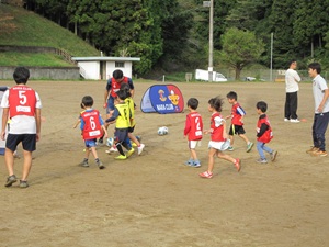 サッカー教室の写真